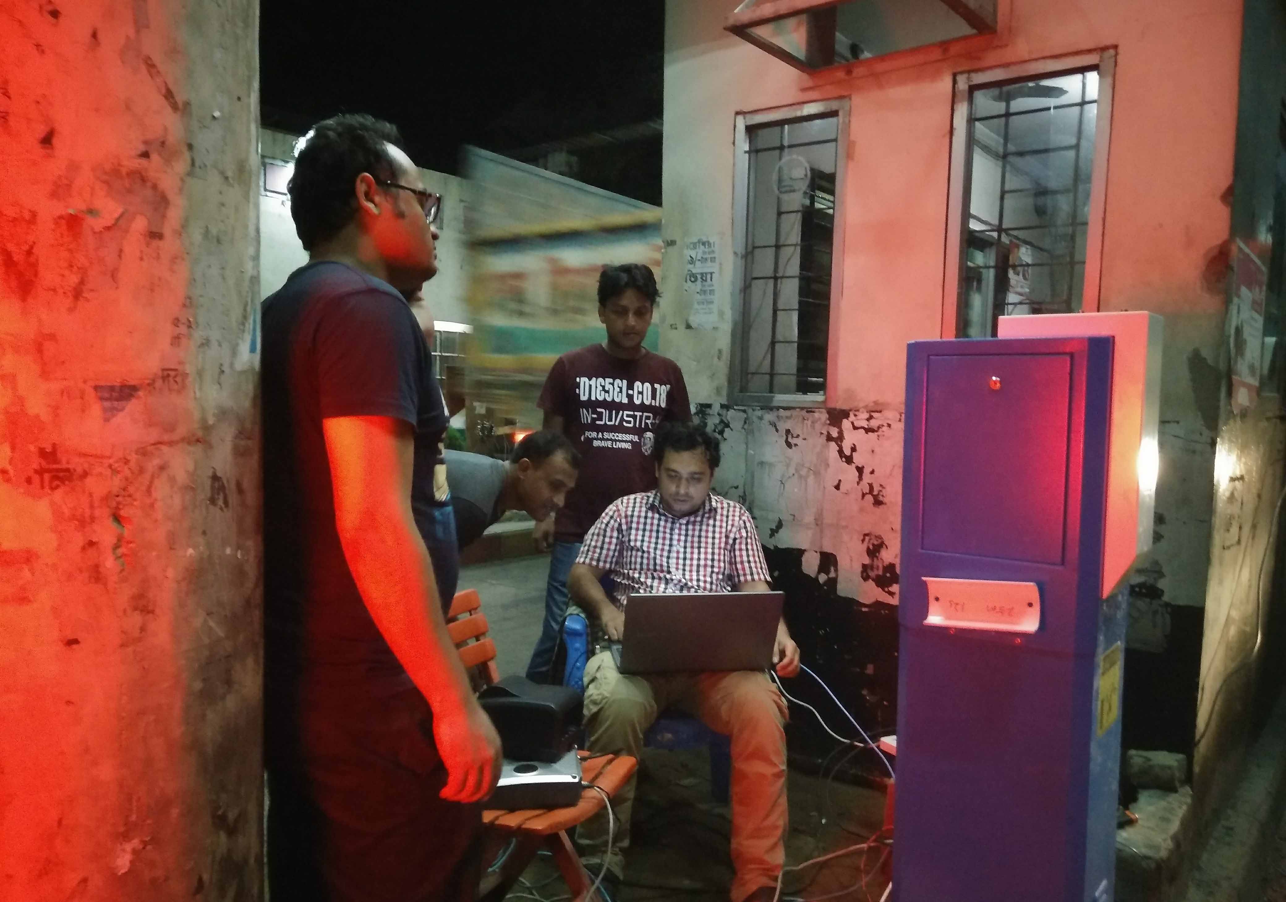 implementation at Sherpur Toll Plaza, Sylhet.